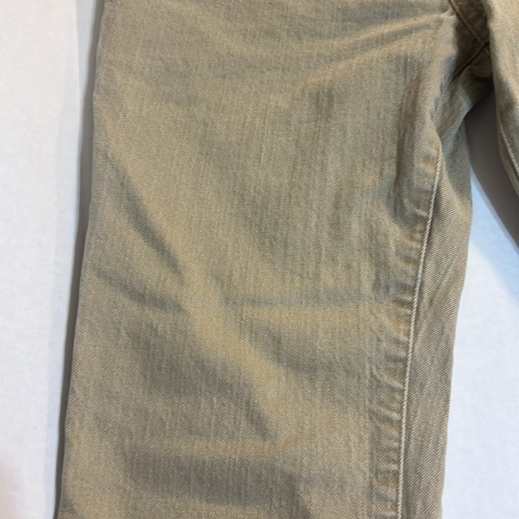Eddie Bauer tan denim jeans 33 X 32 slim fit. - Picture 3 of 5